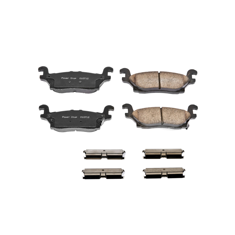 Hummer H3 Brake Pads - Rear - PowerStop - Z17 Evolution Ceramic - `06-`10