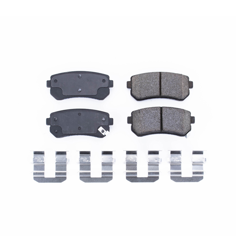 Hyundai Accent Brake Pads - Rear - PowerStop - Z17 Evolution Ceramic - `06-`08