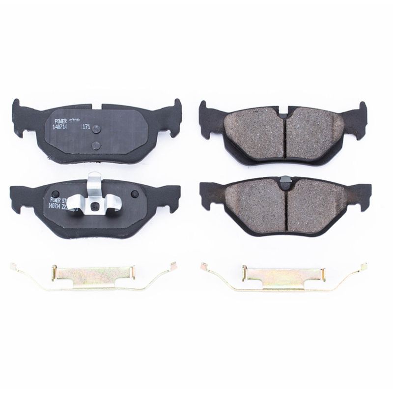 BMW 3 Series Brake Pads - Rear - PowerStop - Z17 Evolution Ceramic - `07-`09