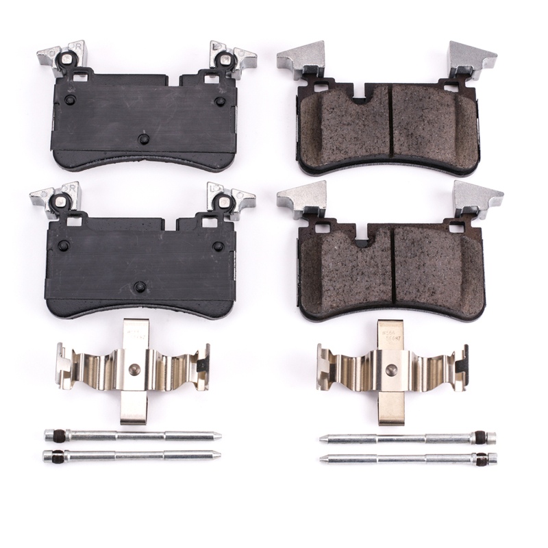 Mercedes-Benz C63 AMG Brake Pads - Rear - PowerStop - Z17 Evolution Ceramic - `08-`13
