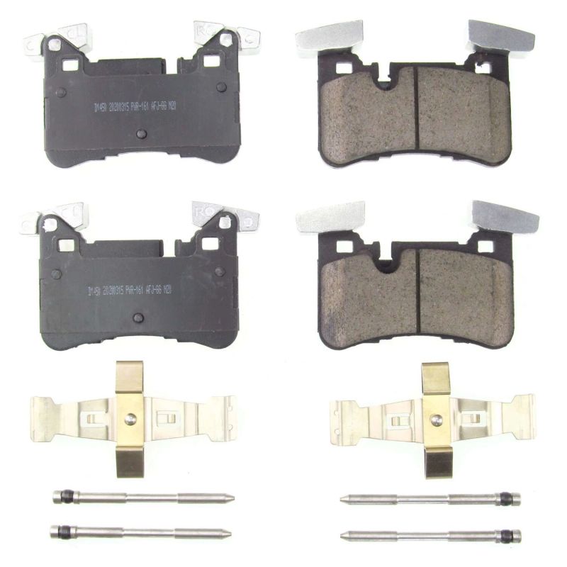 Mercedes-Benz C63 AMG Brake Pads - Rear - PowerStop - Z17 Evolution Ceramic - 2012