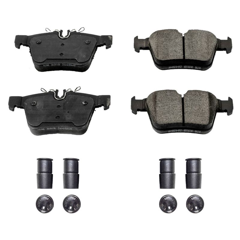 Mercedes-Benz C300 Brake Pads - Rear - PowerStop - Z17 Evolution Ceramic - `15-`19
