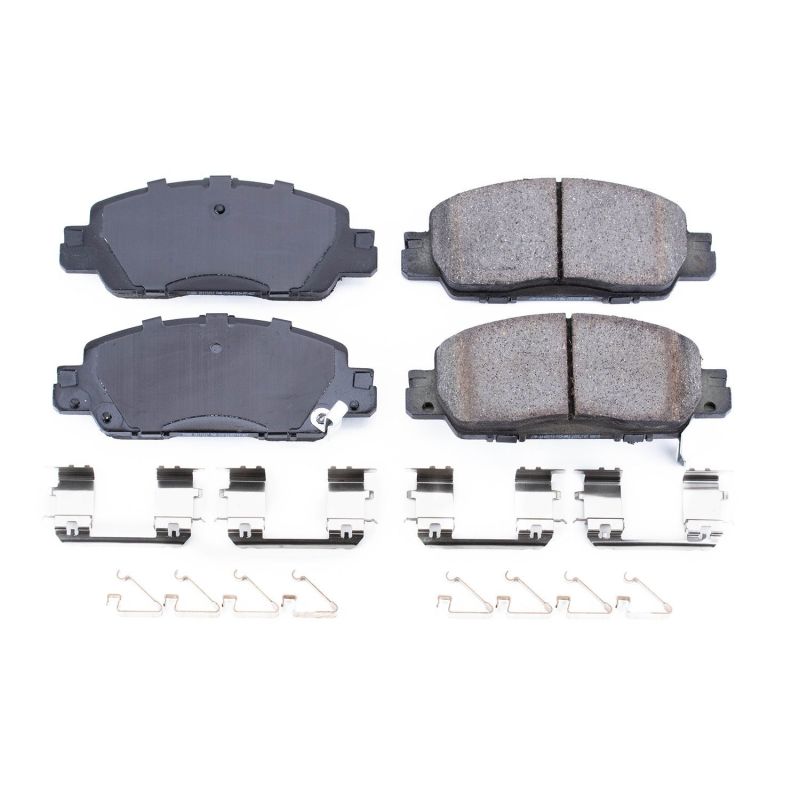 Honda Accord Brake Pads - Front - PowerStop - Z17 Evolution Ceramic - `16-`17