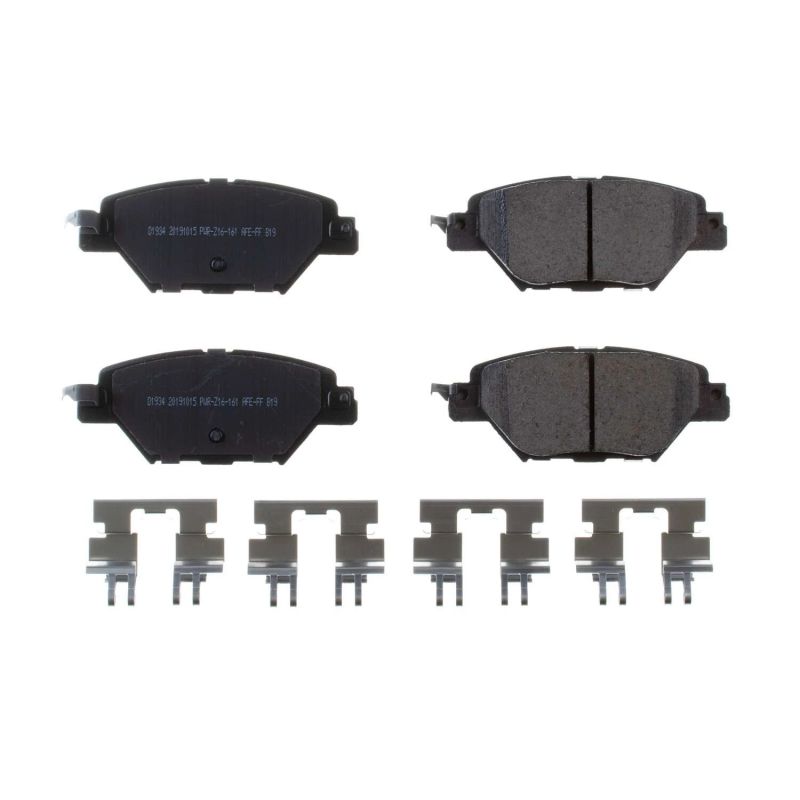 Mazda CX-9 Brake Pads - Rear - PowerStop - Z17 Evolution Ceramic - `16-`19