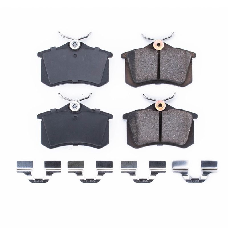 Audi A4 Brake Pads - Rear - PowerStop - Z17 Evolution Ceramic - `03-`04
