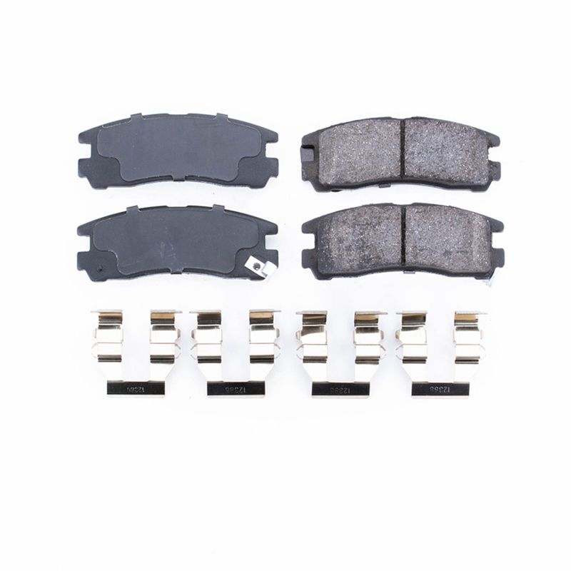 Mitsubishi Colt Brake Pads - Rear - PowerStop - Z17 Evolution Ceramic - `91-`12
