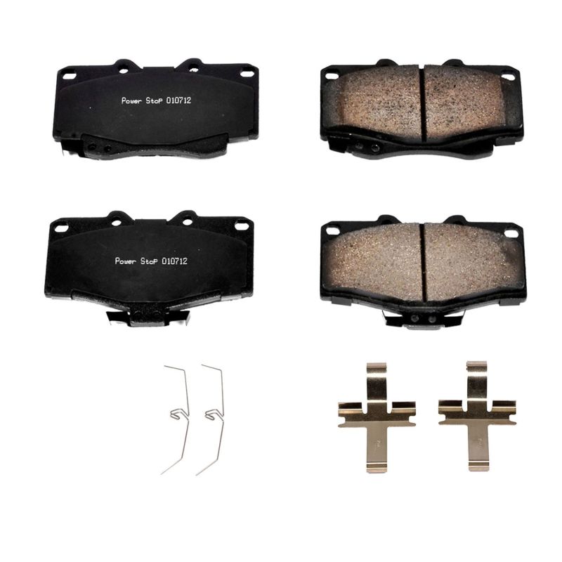 Toyota 4Runner Brake Pads - Front - PowerStop - Z17 Evolution - `96-`02