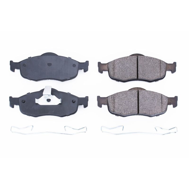 Ford Contour Brake Pads - Front - PowerStop - Z17 Evolution Ceramic - `95-`00