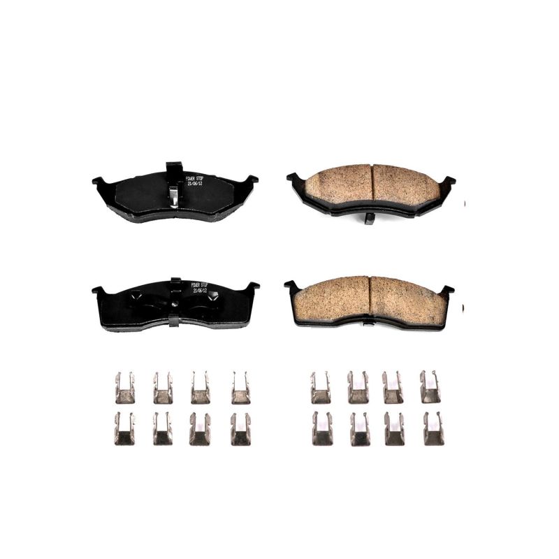 Dodge Intrepid Brake Pads - Front - PowerStop - Z17 Evolution Ceramic - `98-`04