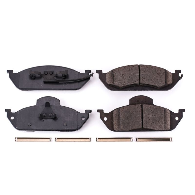 Mercedes-Benz ML320 Brake Pads - Front - PowerStop - Z17 Evolution Ceramic - `98-`03