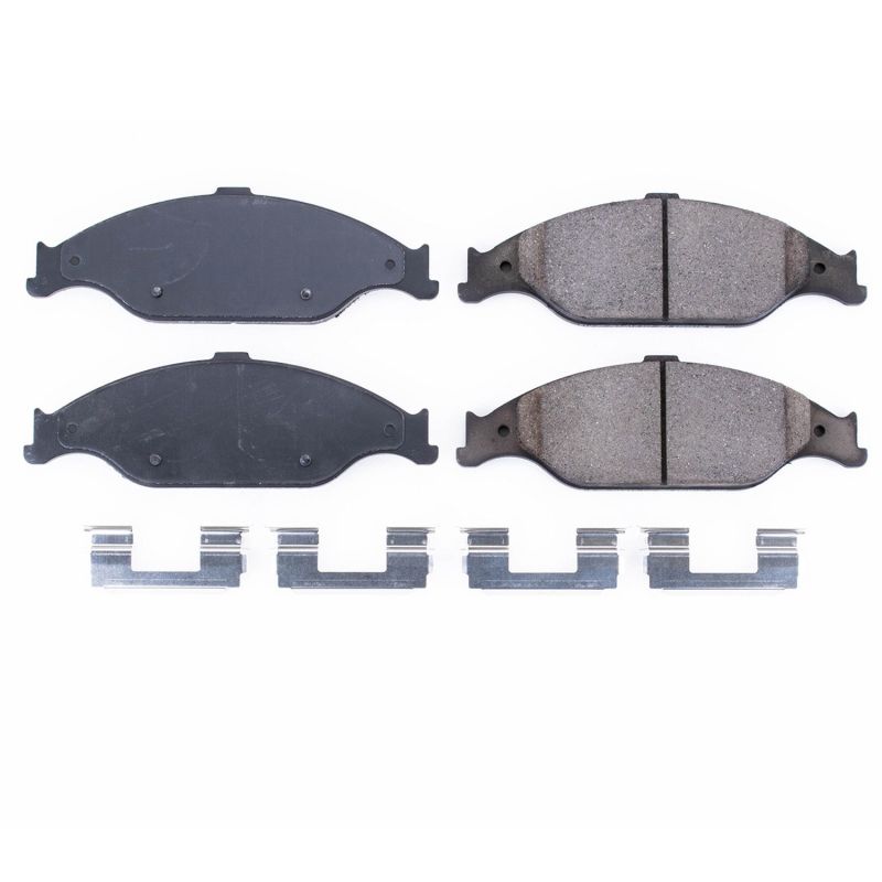 Ford Mustang Brake Pads - Front - PowerStop - Z17 Evolution Ceramic - `99-`04