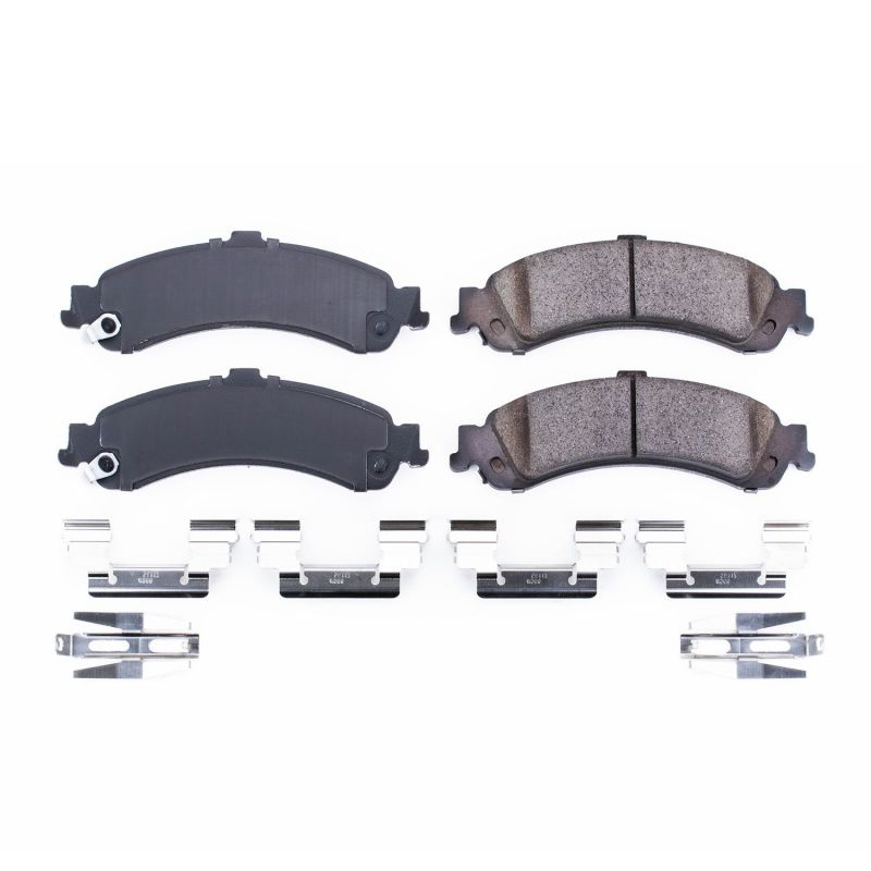 Cadillac Escalade Brake Pads - Rear - PowerStop - Z17 Evolution Ceramic - `02-`06