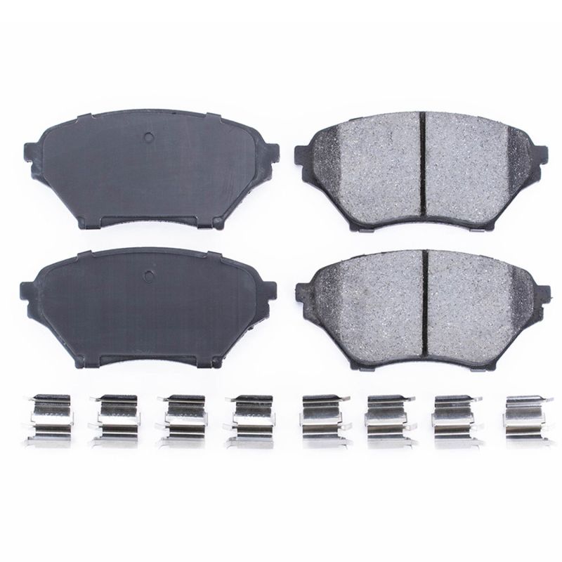 Mazda Miata Brake Pads - Front - PowerStop - Z17 Evolution Ceramic - `01-`05