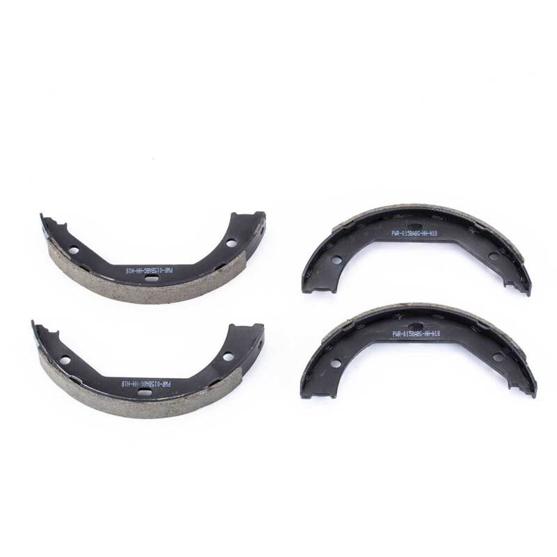 BMW 1 Series M Brake Shoes - Rear - PowerStop - Autospecialty - Black - 2011