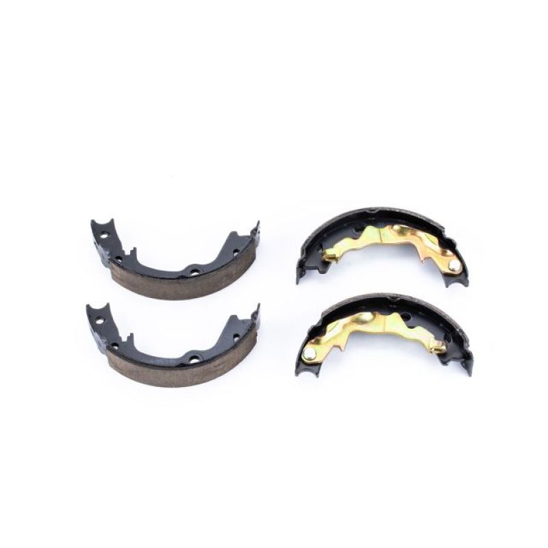 Hyundai Accent Parking Brake Shoes - Rear - PowerStop - Autospecialty - Black - `06-`07