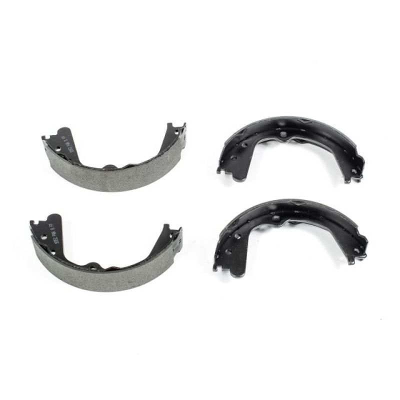 Ford E-150 Brake Shoes - Rear - PowerStop - Autospecialty Parking - Black - `08-`14