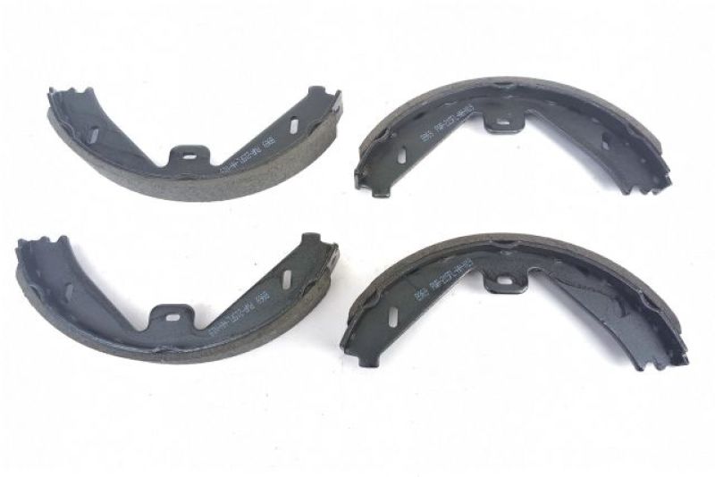 Mercedes-Benz C63 AMG Brake Shoes - Rear - PowerStop - Autospecialty - Black - 2012
