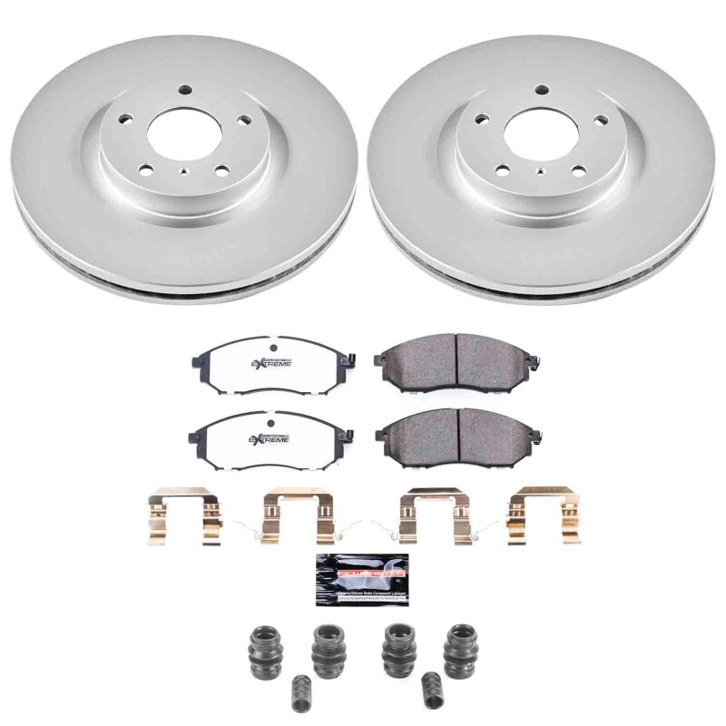 Infiniti EX35 Brake Kit - Front - PowerStop - Z26 Coated - `08-`12