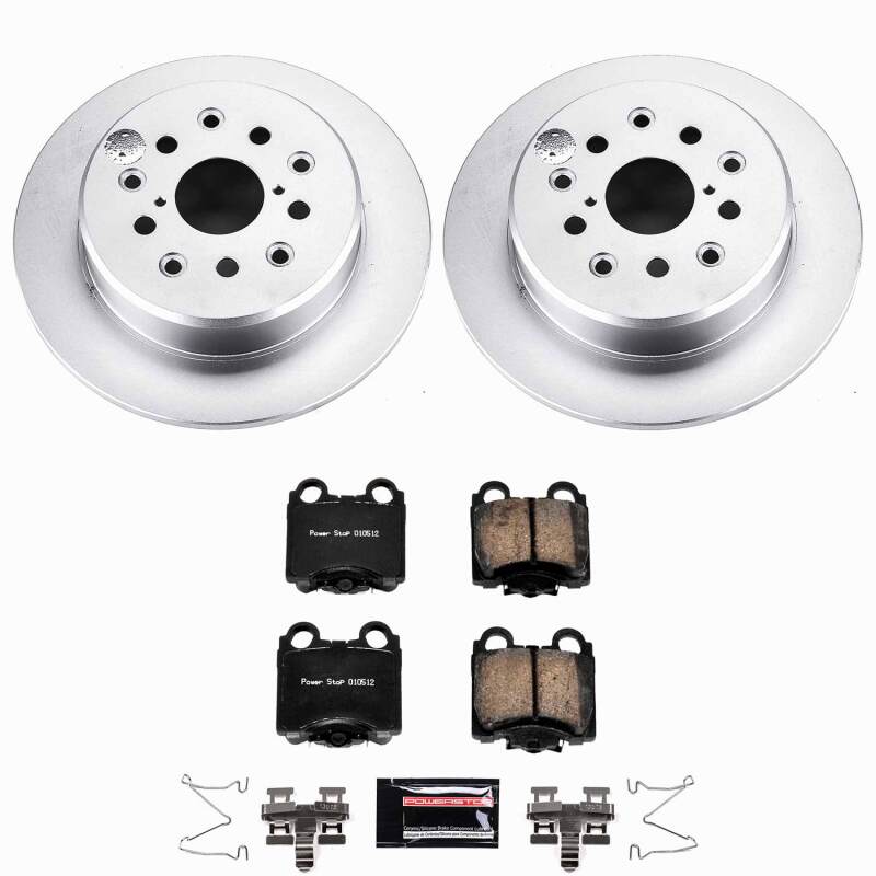 Lexus GS300 Brake Kit - Rear - PowerStop - Z23 Coated - `98-`05 Lexus GS300 Brake Kit - Rear - PowerStop - Z23 Coated - `98-`05