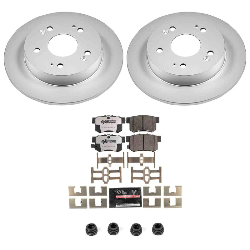 Acura ILX Brake Kit - Rear - PowerStop - Z26 Coated - `13-`15