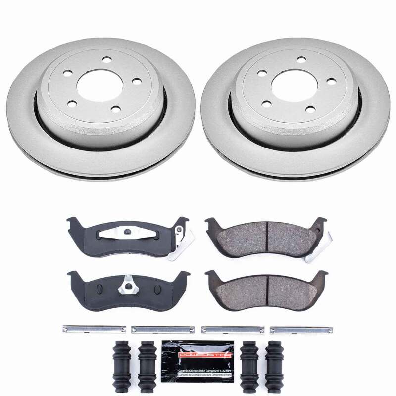 Ford Crown Victoria Brake Kit - Rear - PowerStop - Z23 Coated - `03-`11
