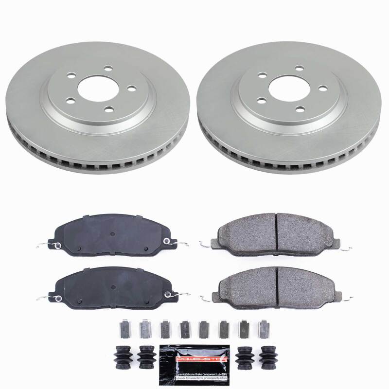Ford Mustang Brake Kit - Front - PowerStop - Z23 Coated - `05-`10