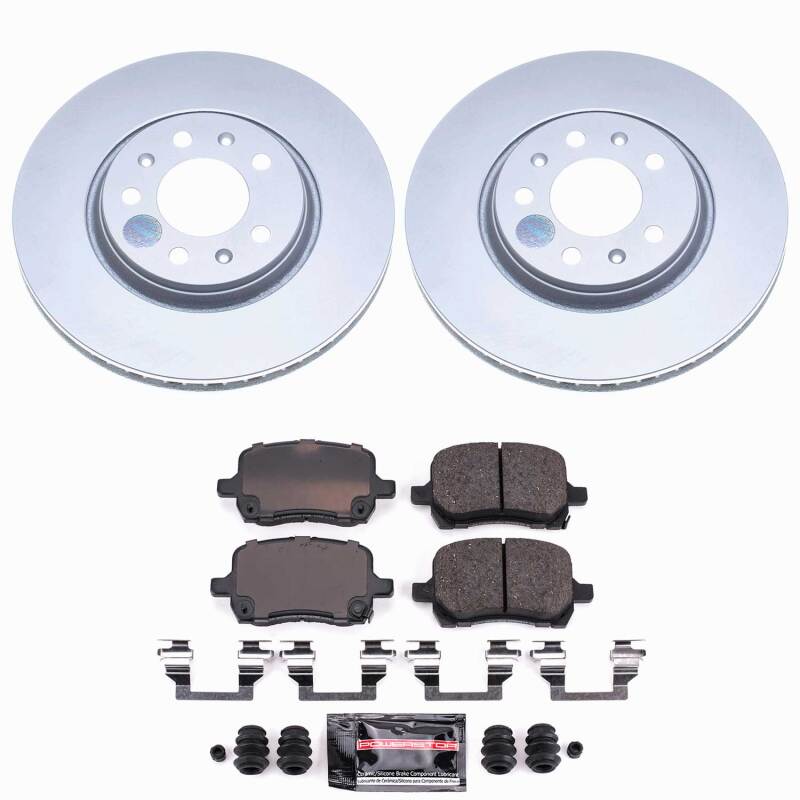 Pontiac Solstice Brake Kit - Front - PowerStop - Z23 Coated - `06-`09
