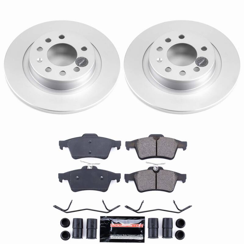 Pontiac Solstice Brake Kit - Rear - PowerStop - Z23 Coated - `06-`09