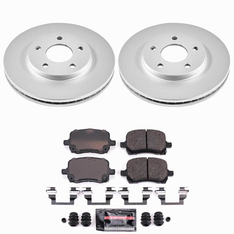 Chevrolet HHR Brake Kit - Front - PowerStop - Z23 Coated - `08-`11