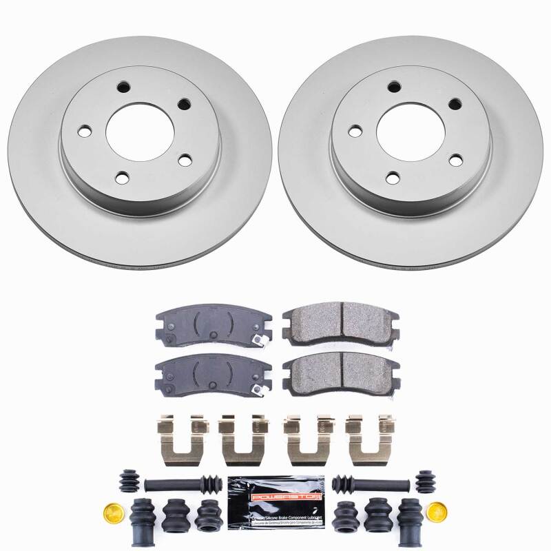 Buick LeSabre Brake Kit - Rear - PowerStop - Z23 Coated - `00-`05