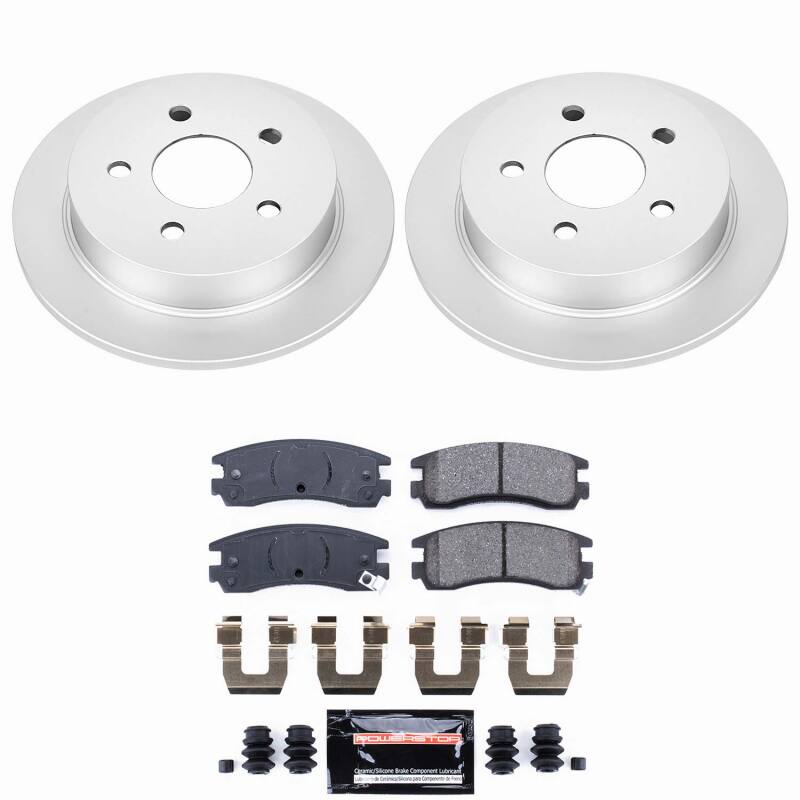Buick Century Brake Kit - Rear - PowerStop - Z23 Coated - `04-`05