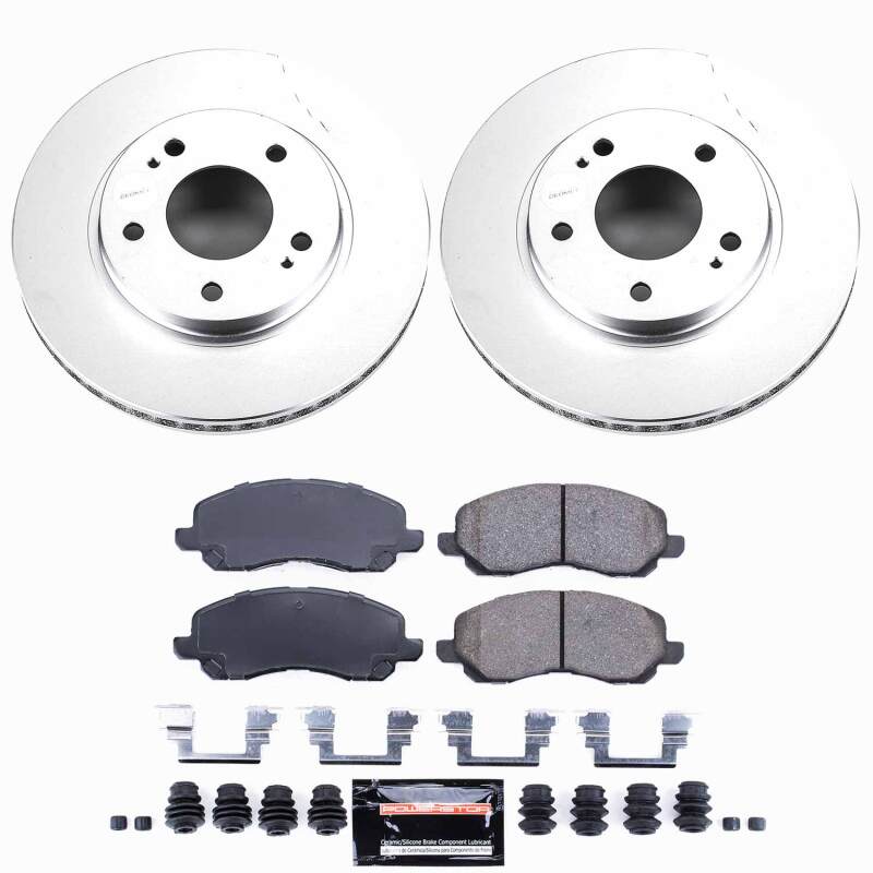 Chrysler Sebring Brake Kit - Front - PowerStop - Z23 Coated - `01-`05