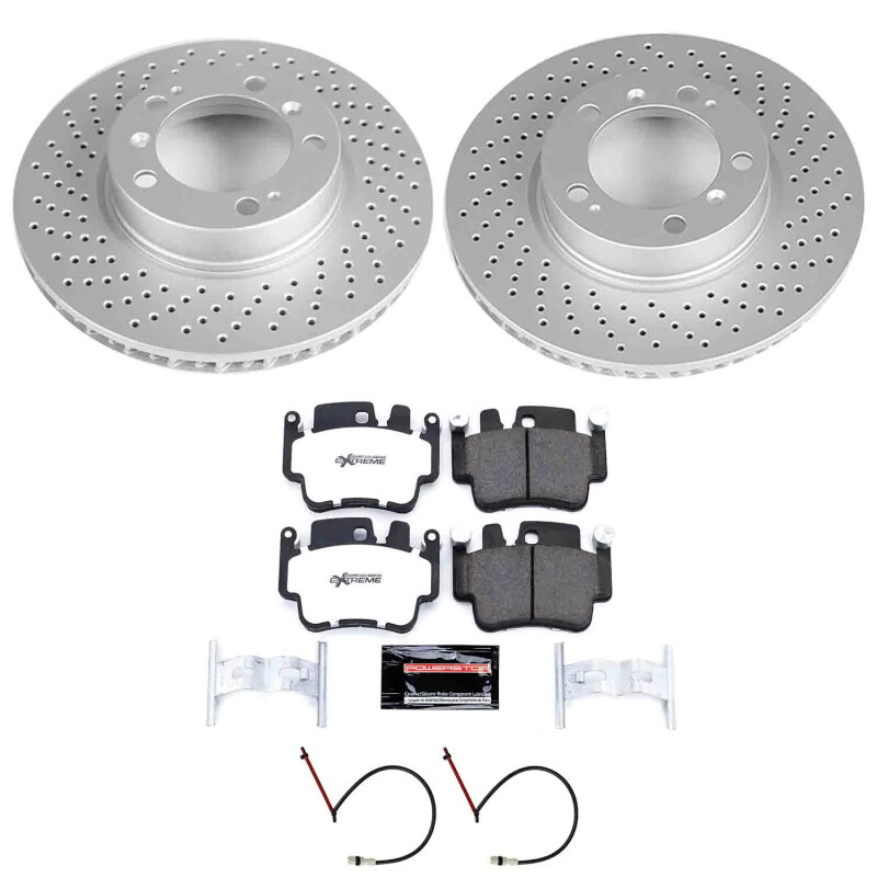 Porsche 911 Brake Kit - Front - PowerStop - Z26 Coated - `99-`05