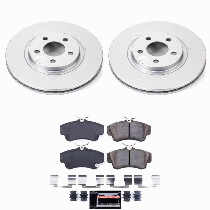 Chrysler PT Cruiser Brake Kit - Front - PowerStop - Z23 Coated - `01-`10