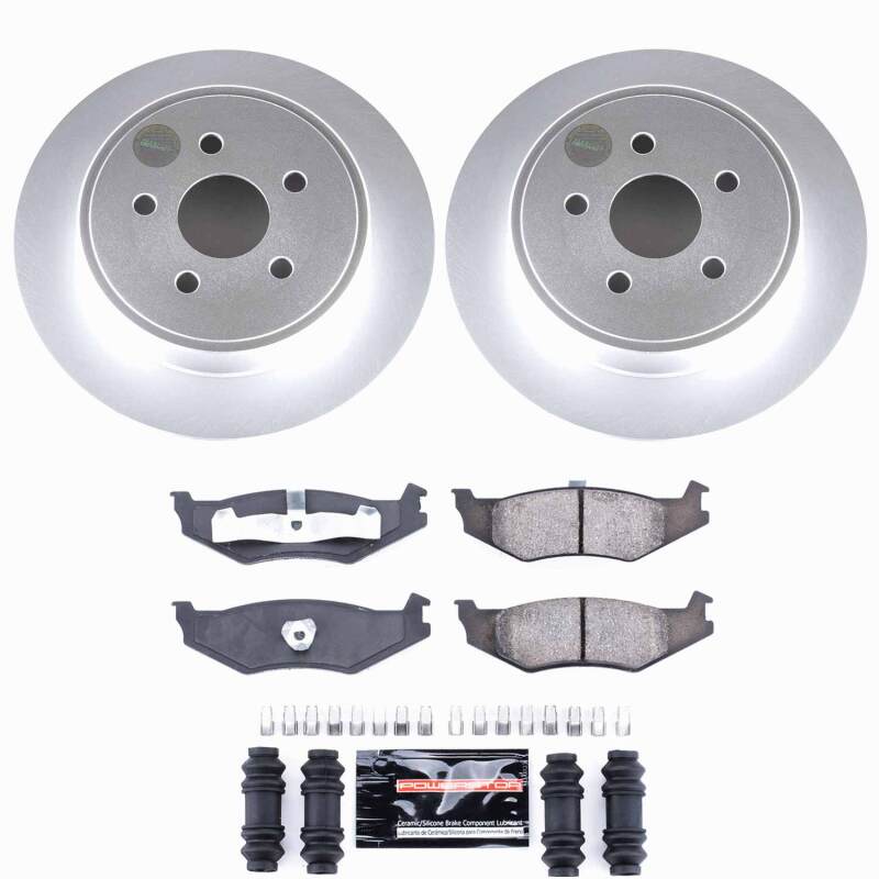 Chrysler PT Cruiser Brake Kit - Rear - PowerStop - Z23 Coated - `03-`10