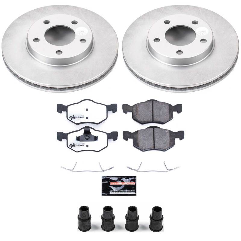 Ford Escape Brake Kit - Front - PowerStop - Z36 Coated Truck & Tow - `01-`07