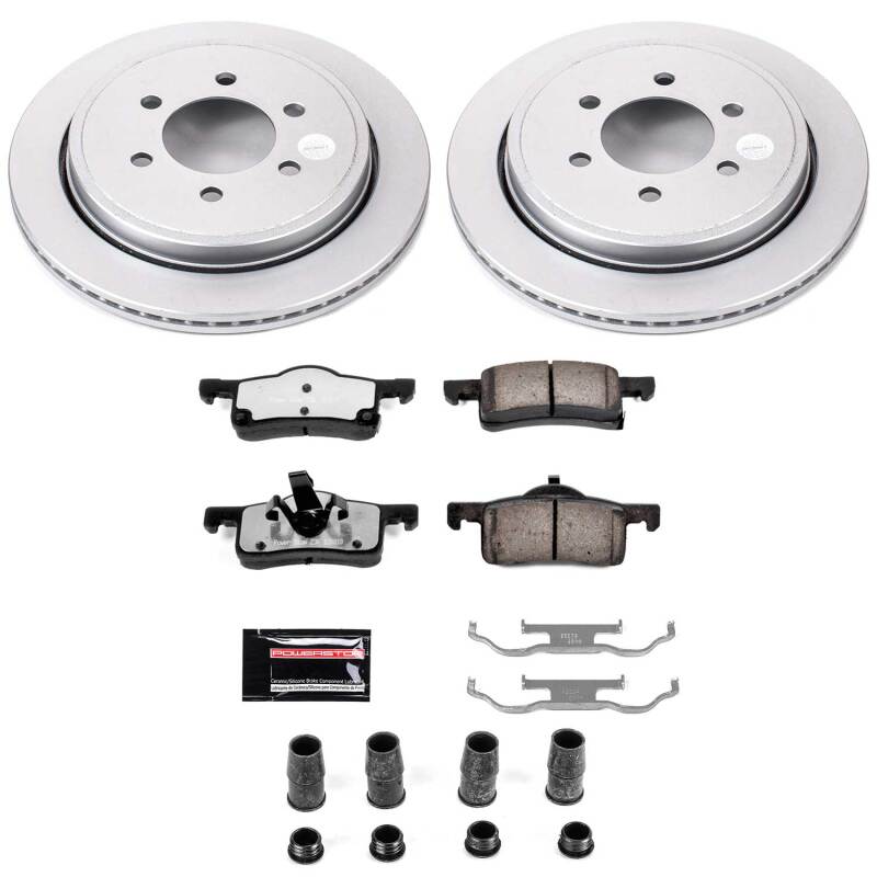 Ford Expedition Brake Kit - Rear - PowerStop - Z36 Coated Truck & Tow - `02-`06