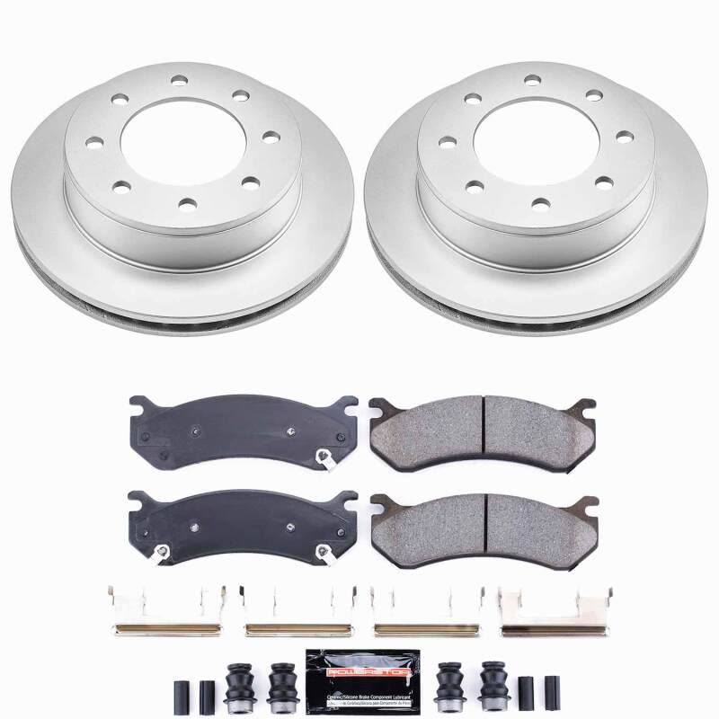 Chevrolet Silverado 1500 HD Brake Kit - Rear - PowerStop - Z23 Coated - `01-`03