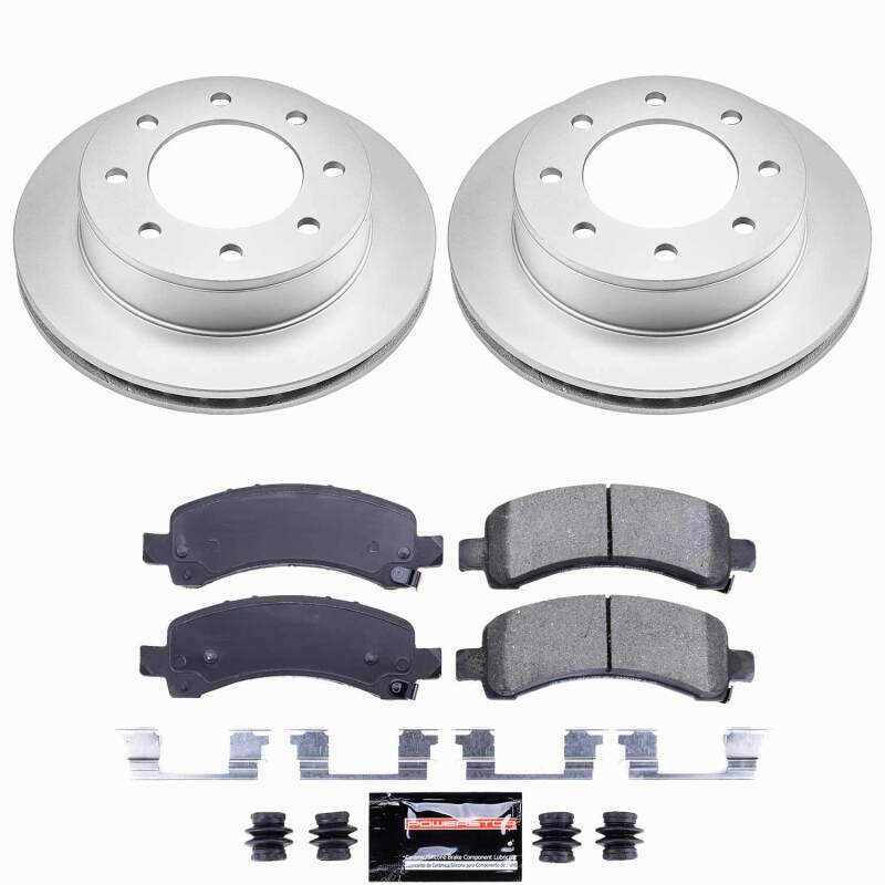 Chevrolet Express 2500 Brake Kit - Rear - PowerStop - Z23 Coated - `03-`20