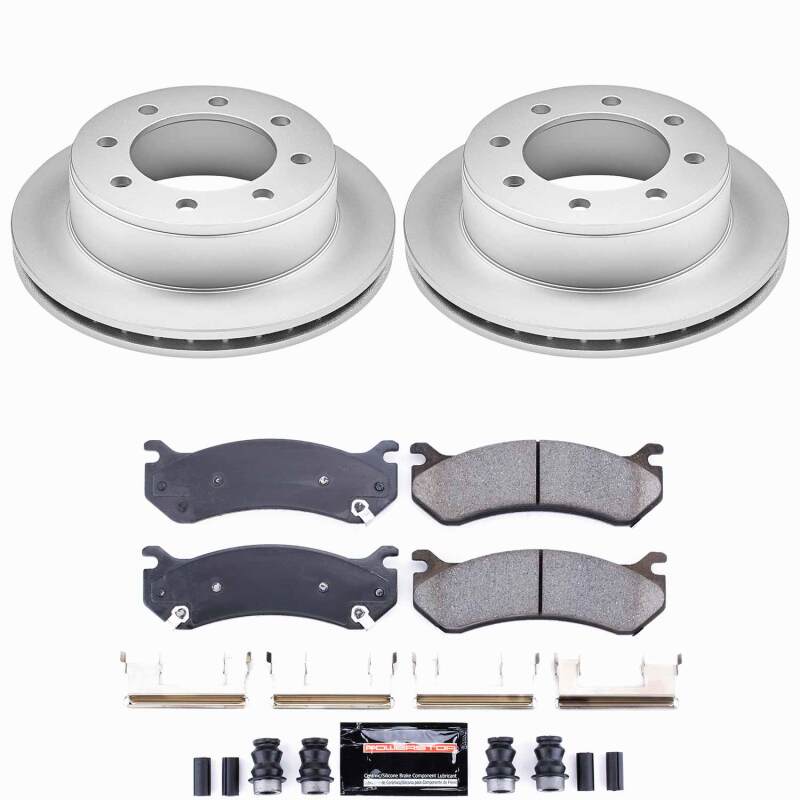 Chevrolet Avalanche 2500 Brake Kit - Rear - PowerStop - Z23 Coated - `02-`06