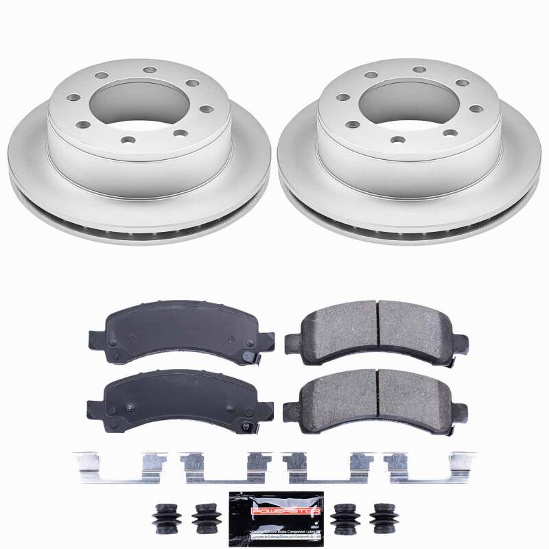 Chevrolet Express 2500 Brake Kit - Rear - PowerStop - Z23 Coated - `06-`16
