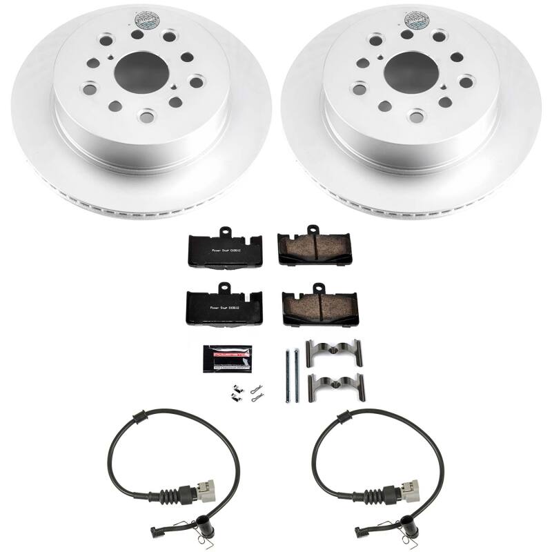 Lexus LS430 Brake Kit - Rear - PowerStop - Z23 Evolution - `01-`06