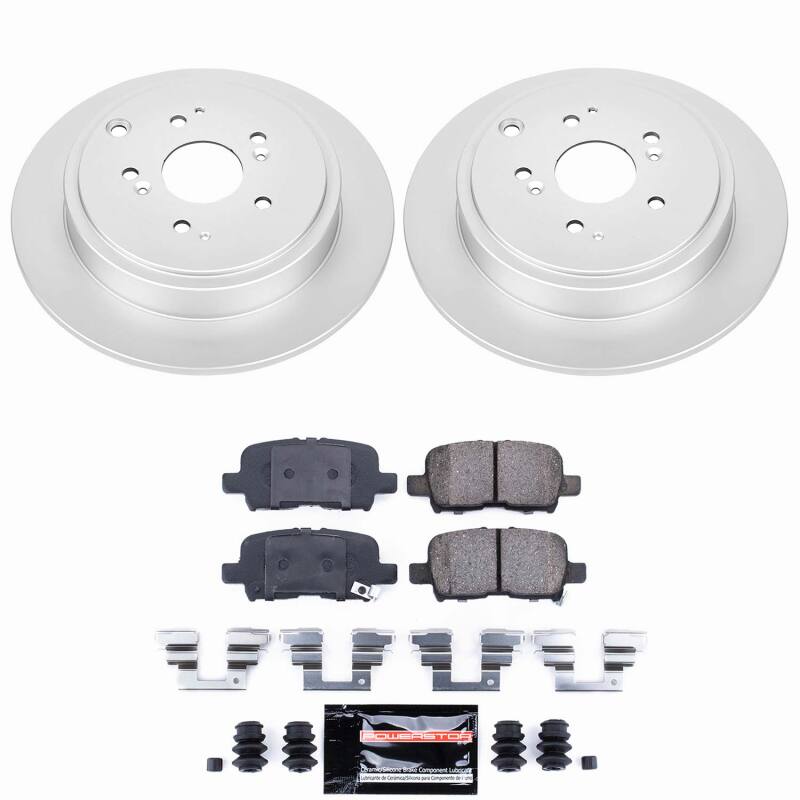 Acura MDX Brake Kit - Rear - PowerStop - Z23 Coated - `01-`06