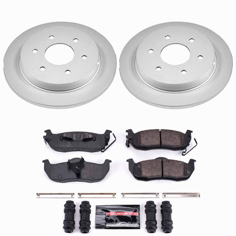 Infiniti QX56 Brake Kit - Rear - PowerStop - Z23 Coated - `04-`10