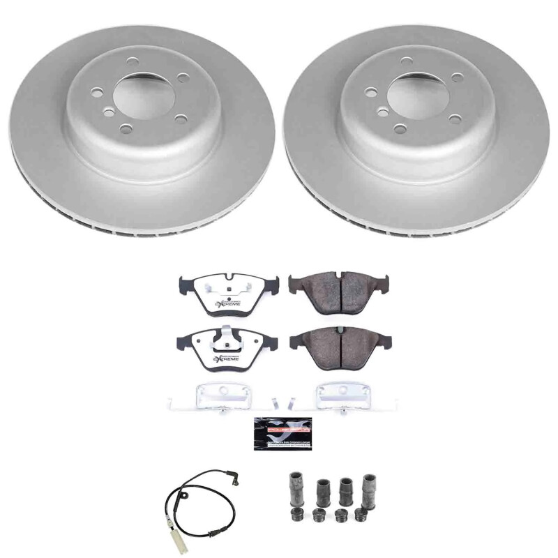 BMW 535i Brake Kit - Front - PowerStop - Z26 Coated - `08-`10