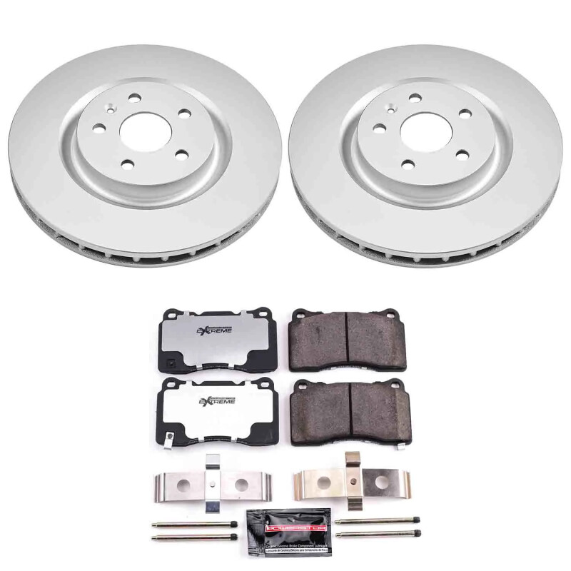 Buick Regal Brake Kit - Front - PowerStop - Z26 Coated - `12-`13