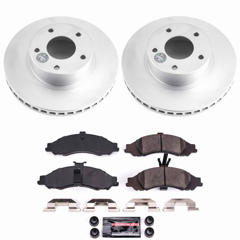 Pontiac GTO Brake Kit - Front - PowerStop - Z23 Coated - 2004