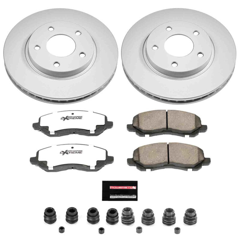 Dodge Caliber Brake Kit - Front - PowerStop - Z26 Street Warrior Kit - `07-`12