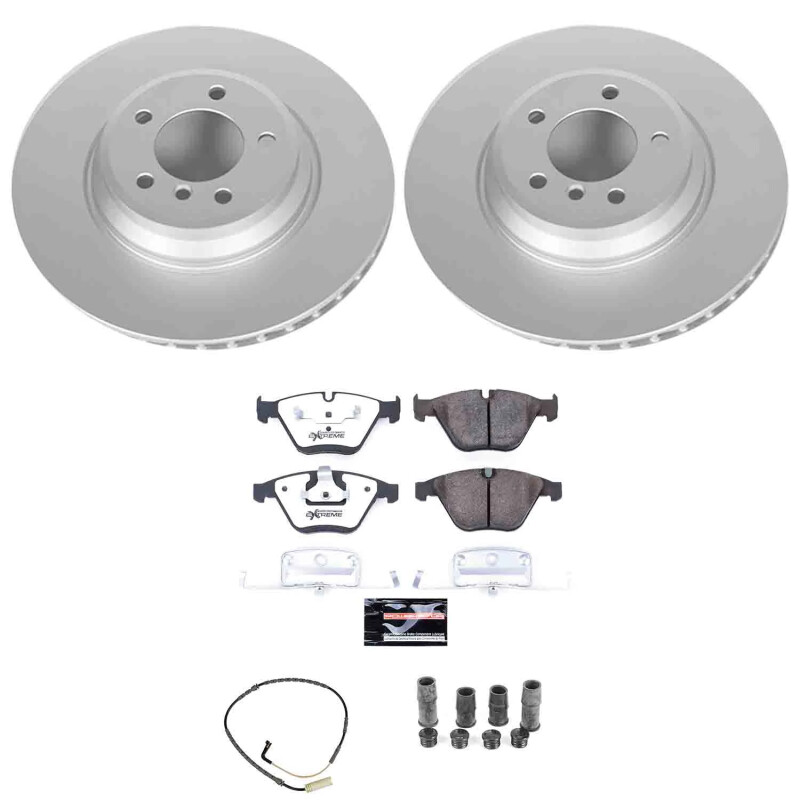 BMW 335i xDrive Brake Kit - Front - PowerStop - Z26 Coated - `09-`10