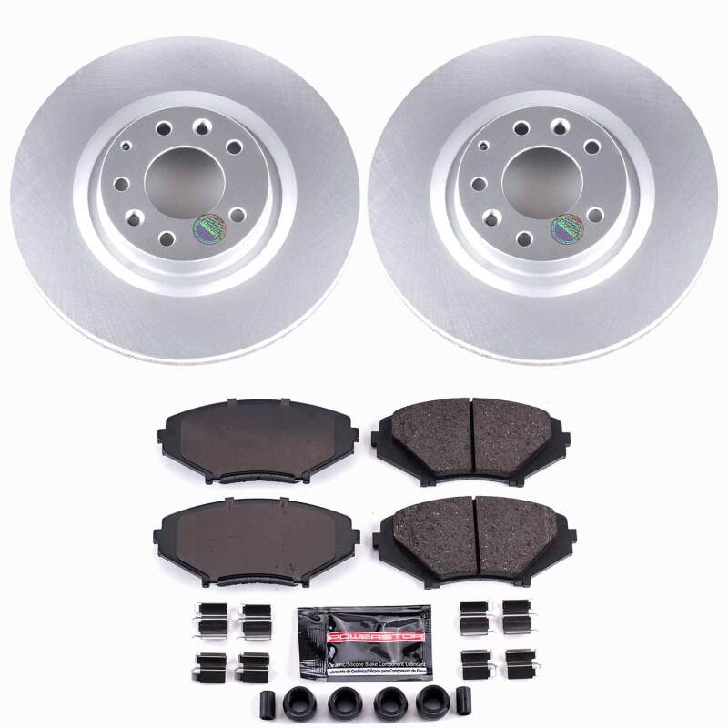 Mazda RX-8 Brake Kit - Front - PowerStop - Z23 Coated - `04-`11